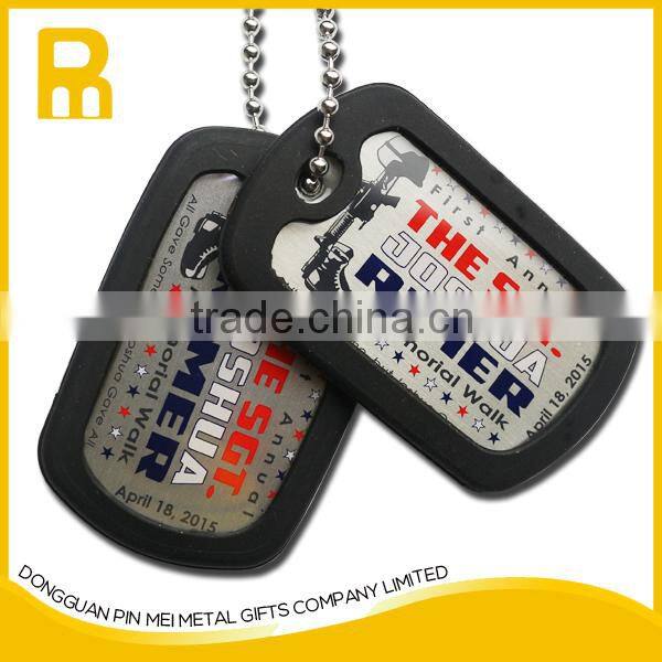 Customized anodized aluminum blank pet tags or dog tag