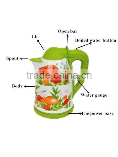 hot sale hight quality Enamel electric kettle