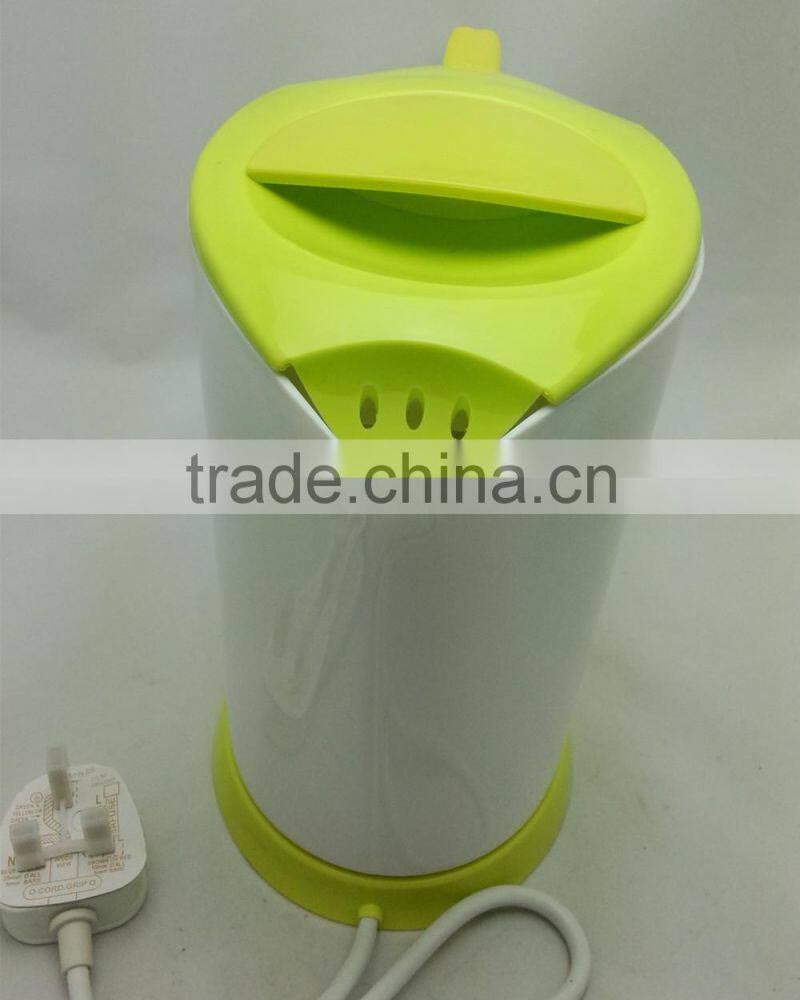 electrical Household 1.7L Cordless plastic electric kettle