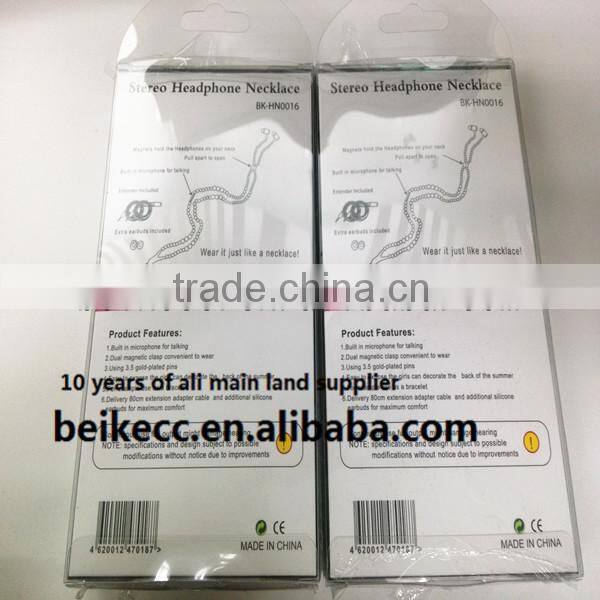 Uneed african beaded necklace for wedding,nigeria bead headphone