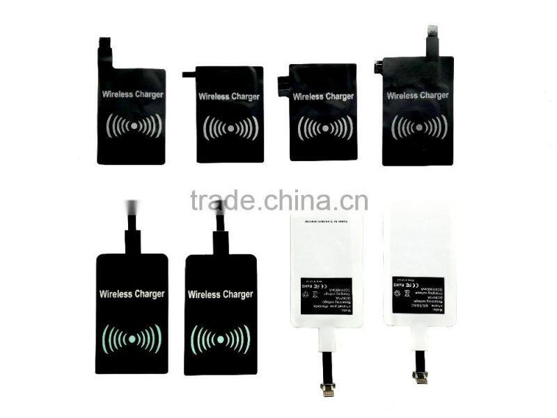 Charging Receiver QI standard wireless charger pad receiver for Iphone 5 5S 5C, receiver China factory price