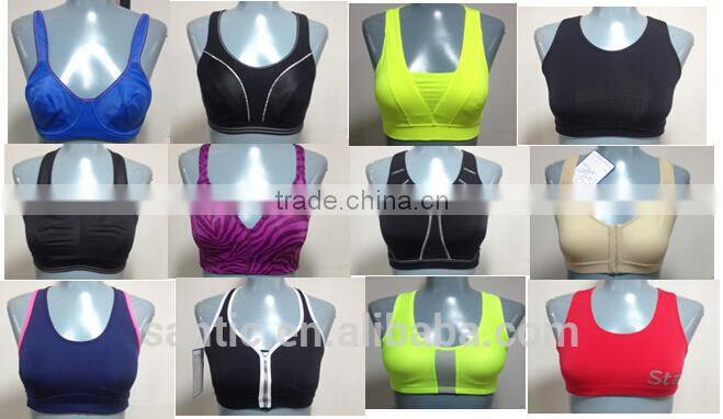 80/20 polyamid/sapandex Ladies running sports bra