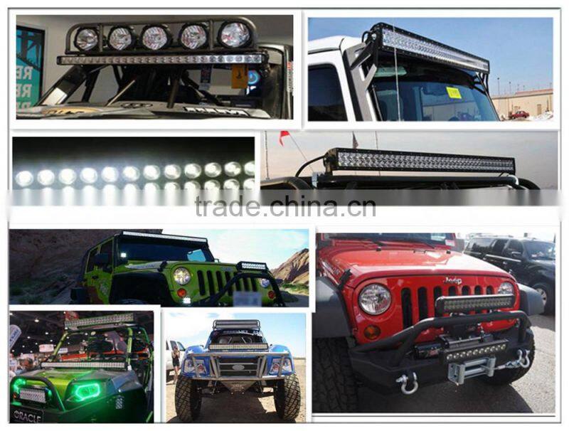 21.5inch 120W Amber/White Led Work Light Bar SPOT FLOOD Offroad 4WD UTE ATV SUV