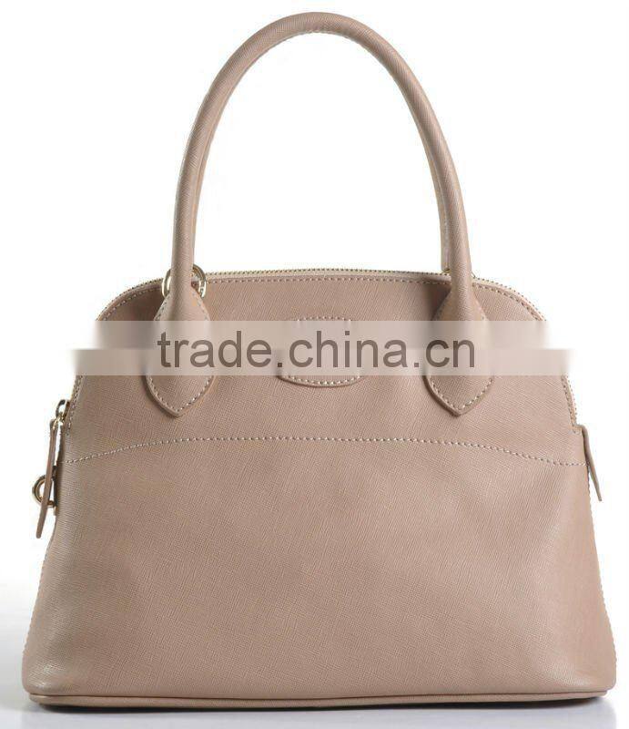 New arrival! Portable Small Satchel in nude color fashion handbags 2012
