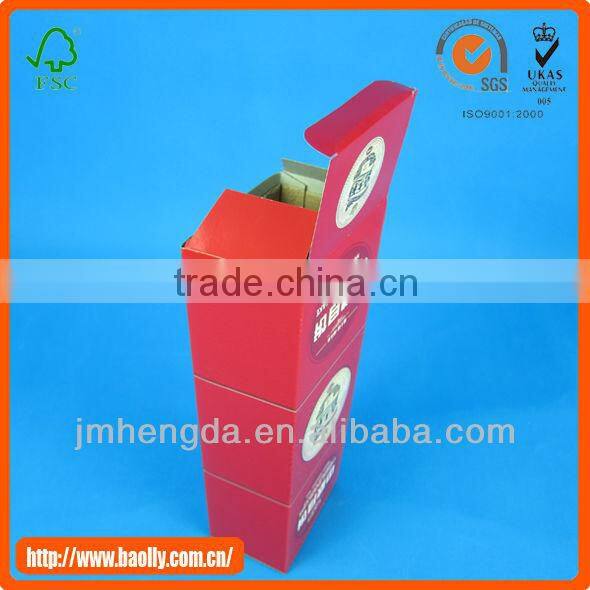 Made in china art paper box for food