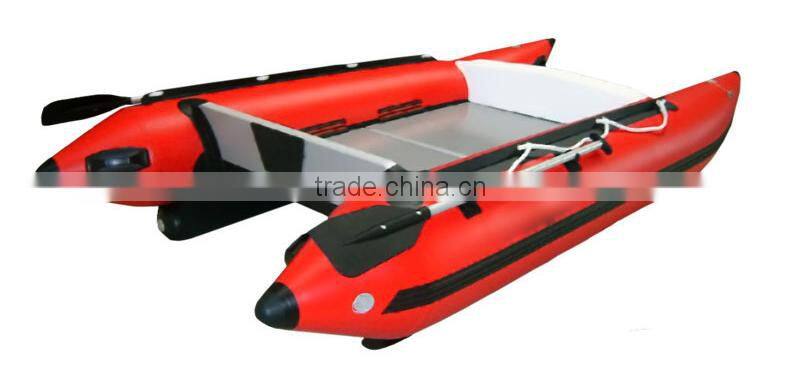 high speed catamaran racing inflatable boat G450 with CE for sale