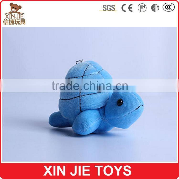 soft turtle keychain custom plush sea animal keychain 5inch soft turtle pendant