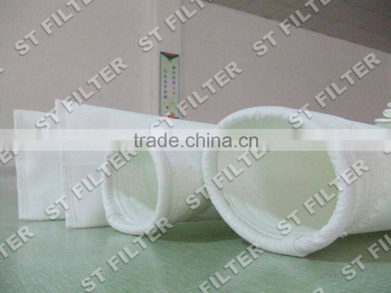 polyester filter bag for food industry,Dia130*2000mm