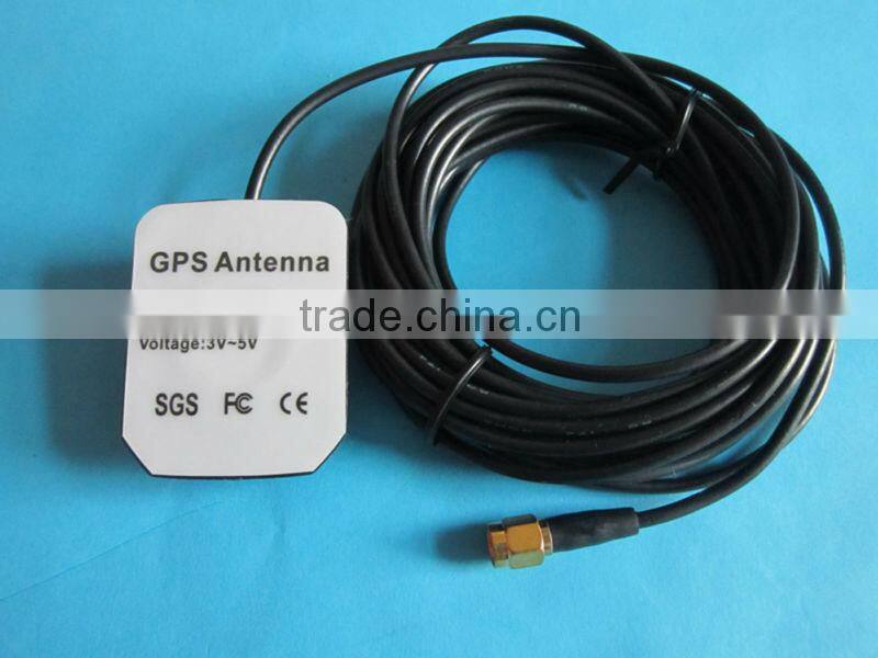 Navigation tracker use external high gain gps antenna