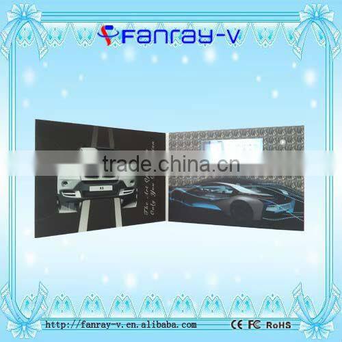 4.3inch video recording module for greeting cards, video greeting module