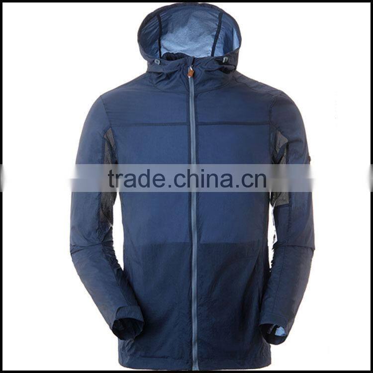 2015 Hot sale new design Breathable Windbreaker Cycling Running Jacket