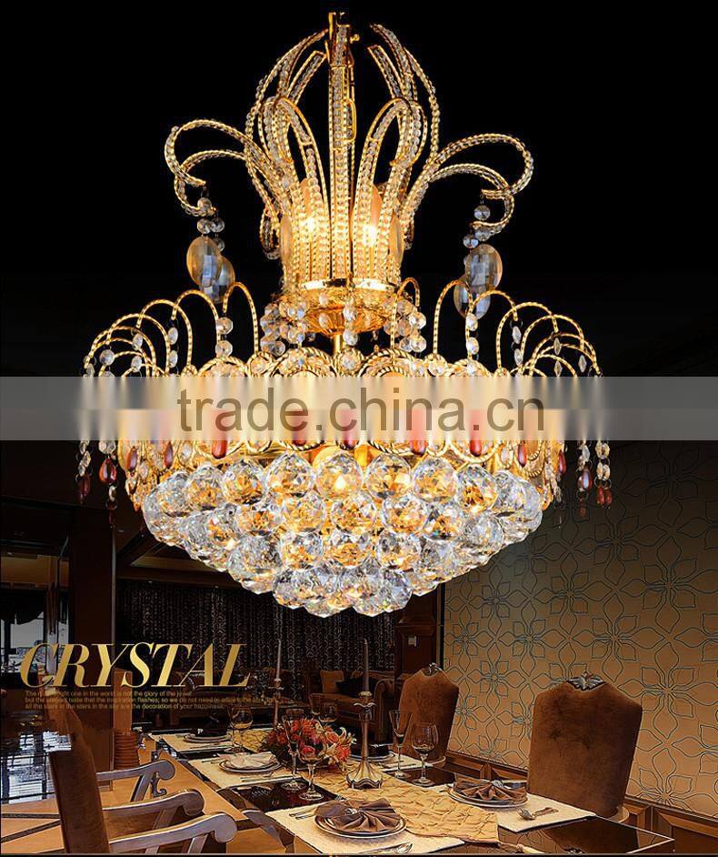 Luxury K9 china best Crystal Chandelier lighting for Hotel /Villa/Restaurant