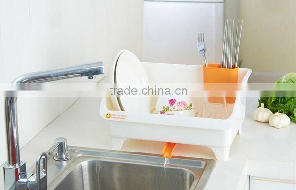 kitchen bow chopstickl and plate storage basket with cover ,plastic kitchen basket,vegetable storage basket