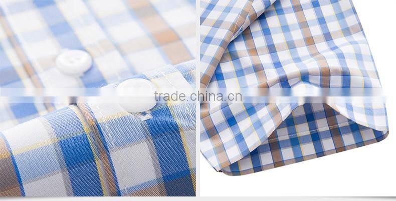 Factory price bamboo clothing western style mens casual shirts pattern