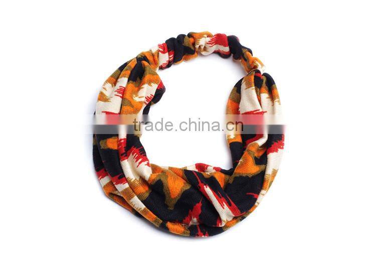 2015 beautiful fashion Wholesale cutton fabric hair accessories, multi color headband