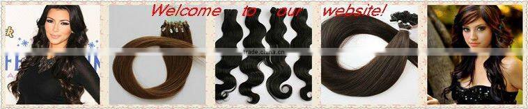 New Arrival mixed Color Indian remy hand tied hair weft
