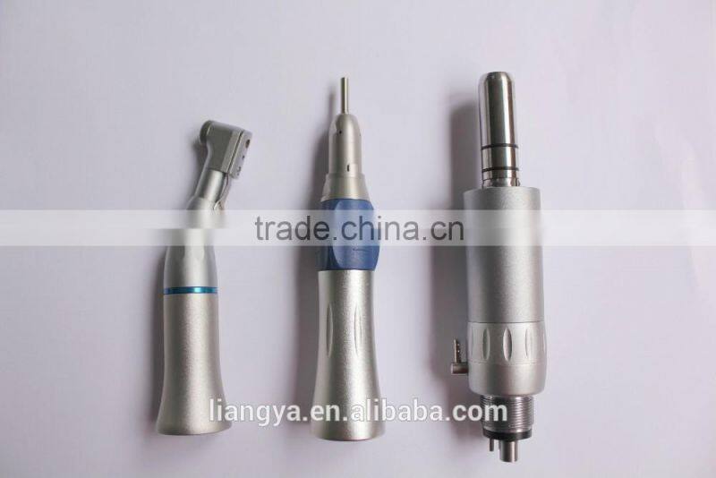 Slow handpiece kit contra angle straight hand piece dental items supply