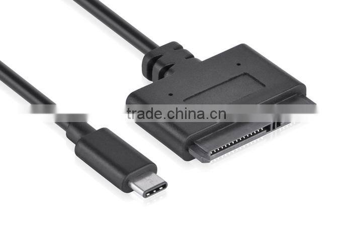 high quality USB3.1 Type C male to SATA converter cable ethernet adapter for macbook