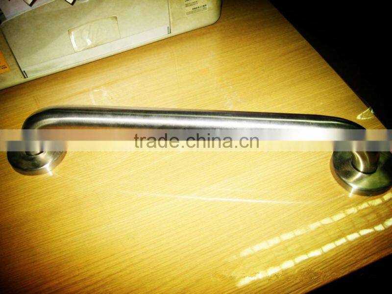 Stainless Steel Handrail in Toilet for Handicapped Use