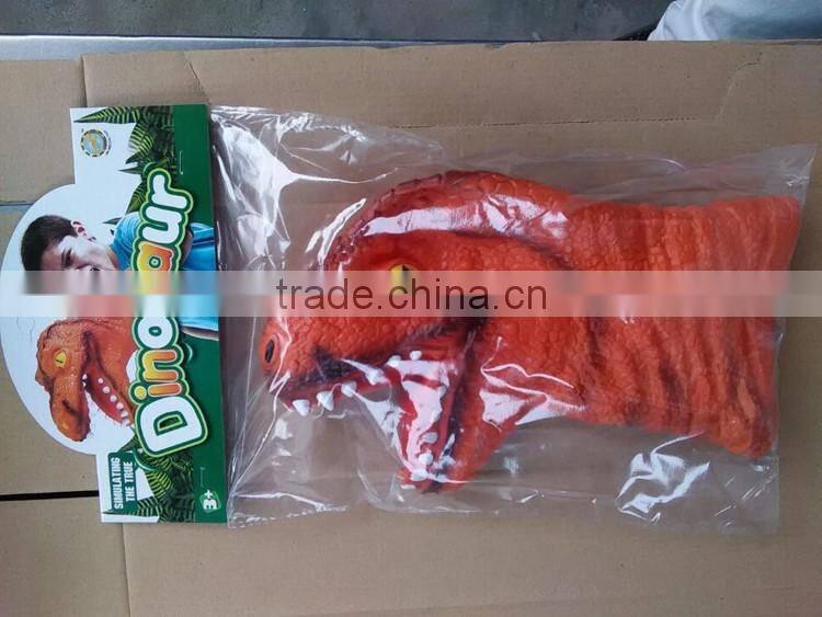 DW2401678 Kids dino PVC dinosaur puppet animal hand puppet
