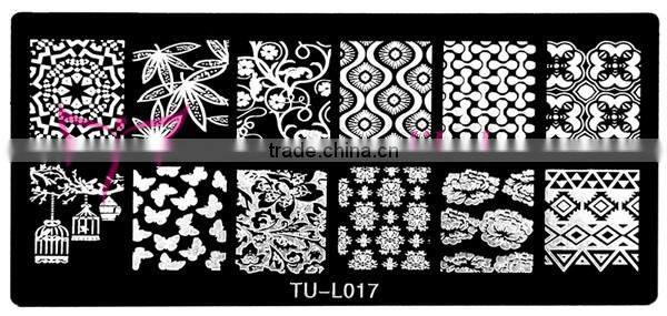 New TU-L series nail art stamping plate,China cheap price nail art stamping plate