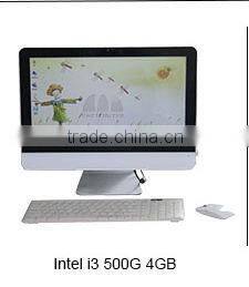 all in one pc computer with 4GB 500GBSATA Integrated Intel HD2500 Graphics Chips