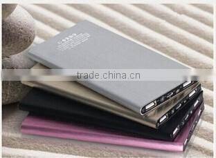 beautiful universal portable power bank with 4400mah
