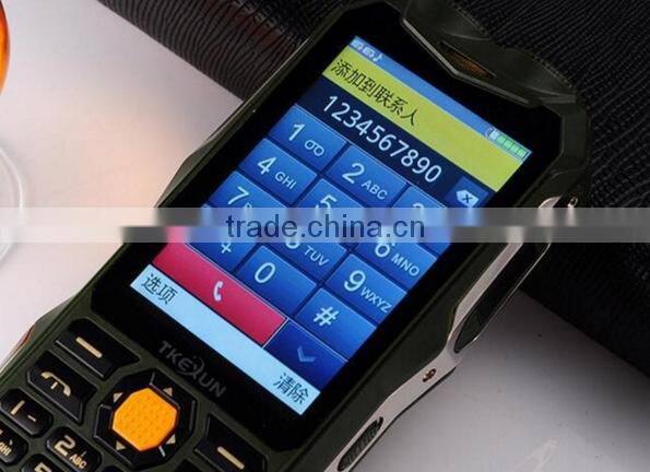 335-Sports Outdoor Cellphone 18000mah Standby 100days Elderly Phone Dual Sim Large Speaker With Analogue TV Dual Lights