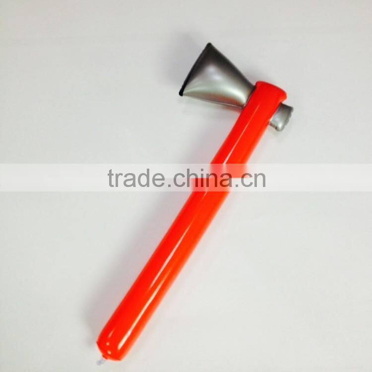 lightweight plastic inflatable axe toy for party