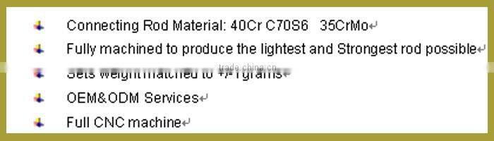 Automobile Connecting Rod For HYUNDAI Con Rod
