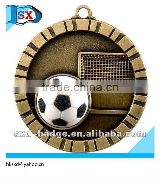 Antique brass medals