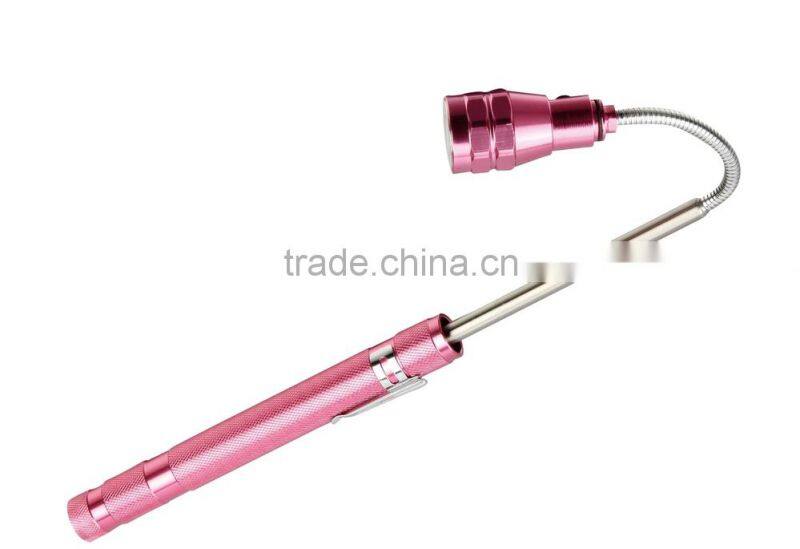 3 LED Telescopic Extendable Flashlight