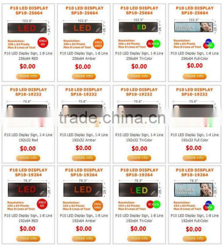 wholesale alibaba price full color 32*32/32*16/16*16 outdoor led p10 rgb display module