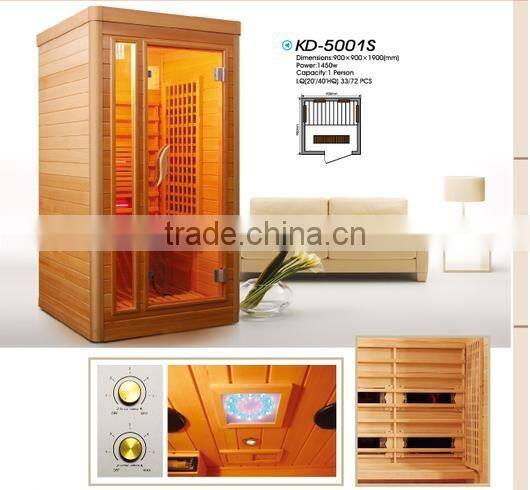 Canadian hemlock solid wood modern house KD-5001S