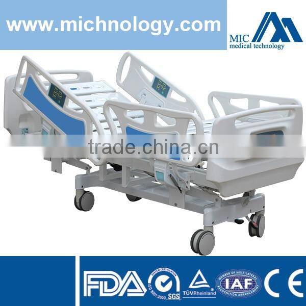 SK001-5 Electric Bed With Scale With ABS Guardrail