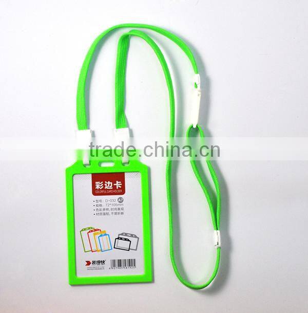 Bright Color Satin Lanyard