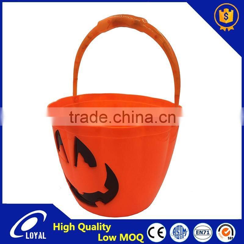 Halloween Pumpkin Bucket With Led Light