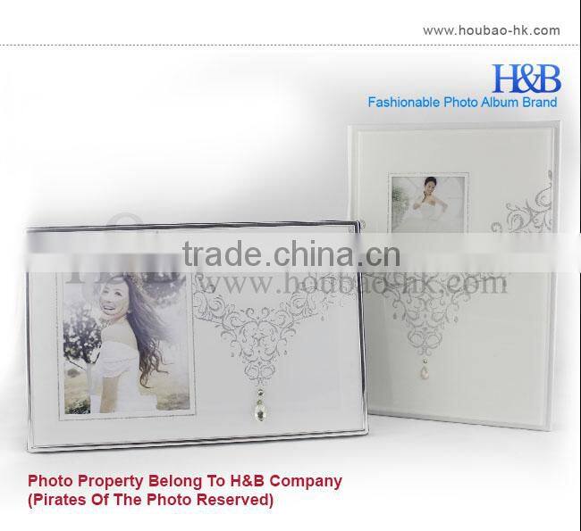 Luxury 4 Size 3D Crystal Photo Frame For Couples