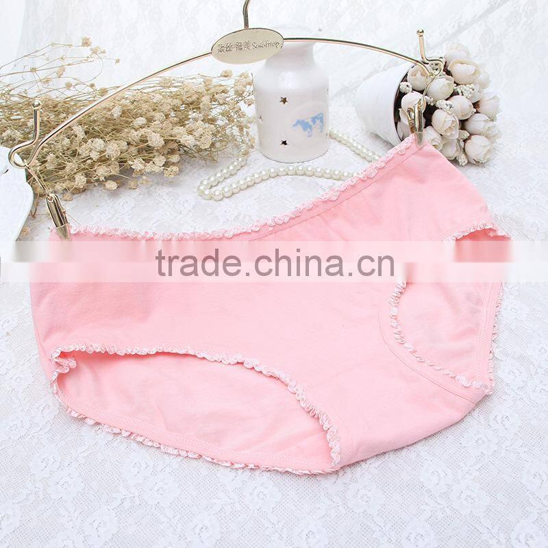 F001 girl's underwear lace cotton candy low waist lady's briefs ladies girl panties women wholesales free size