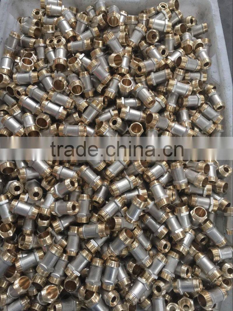 Forged brass ball bibcock with steel handle, washing tap, brass bibcock