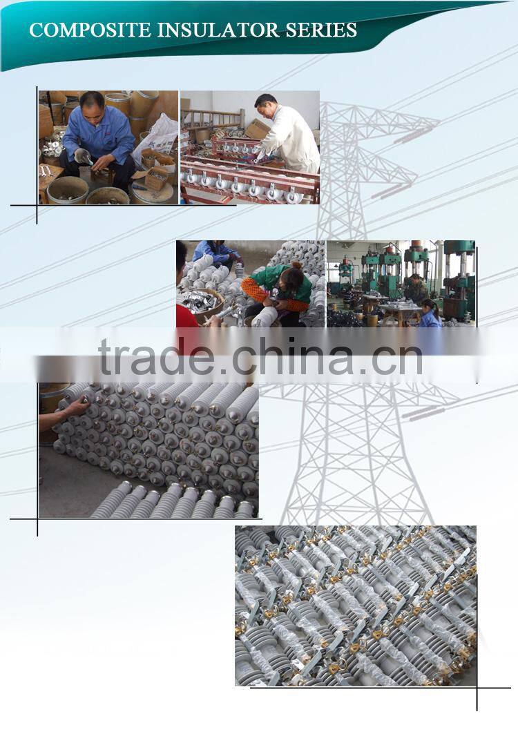 High voltage distribution metal-oxide lightning arrester in conform to IEC37-199/CDV