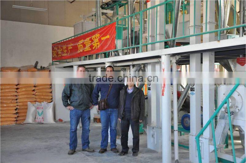 cleaning buckwheat plant