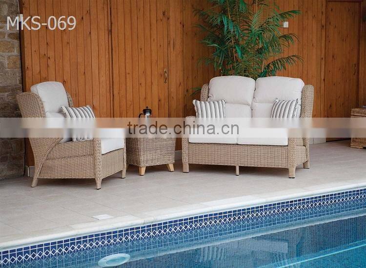 Modular wicker synthetic rattan garden outdoor furniture - patio sofa set