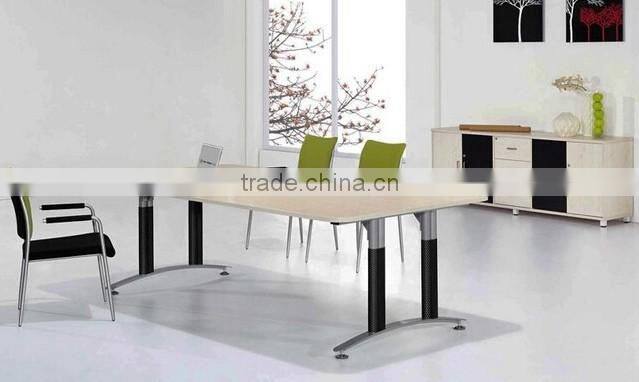 foshan factory l-shape steel table legs for office desk
