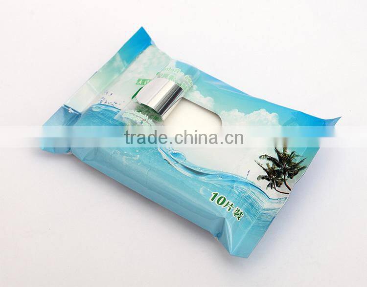 2015 New Products Cheap sanitizing hand wet tissue