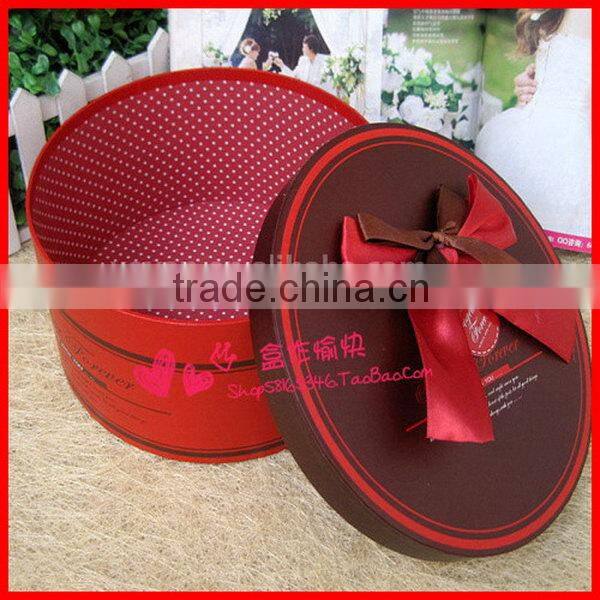 Beautiful Designer Round Bottle Box