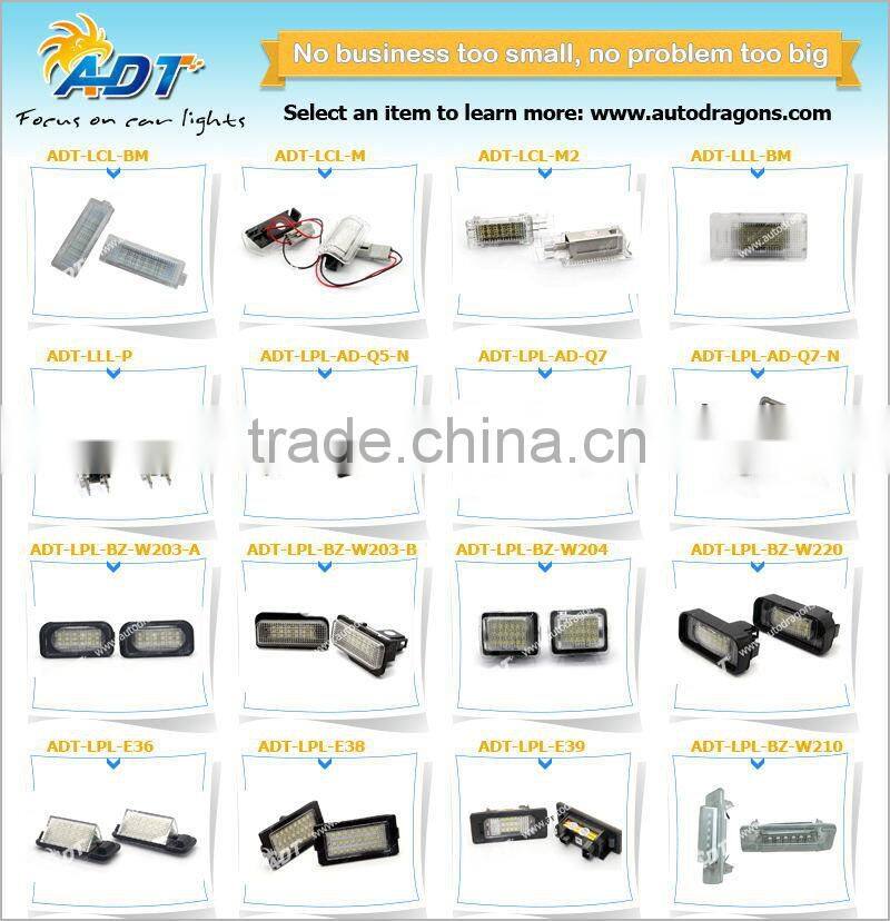 New design Emark E46 4D LED License Plate Light For E46 4d