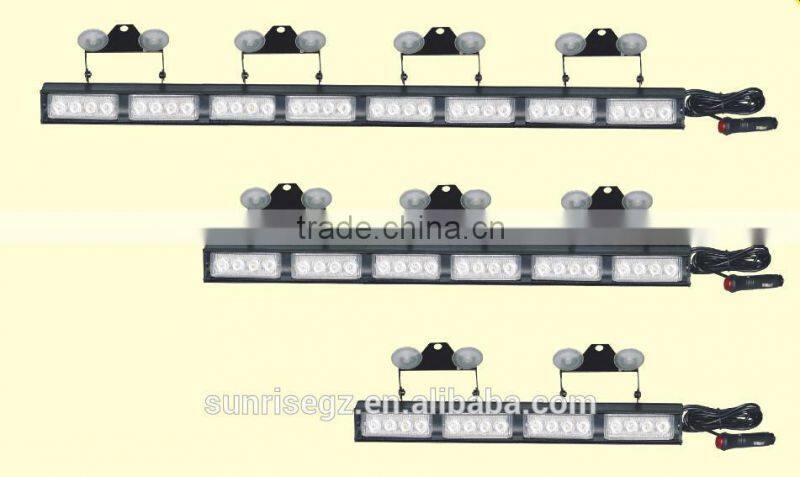 Emergency Vehicle LED Traffic Advisor Strobe Light bar, Visor LED Directional Warning Strobe Light Bar(SR-DL-022B-4) High Power