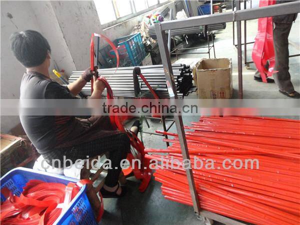 Inner locking metal /steel handle withTelescopic colorful broom