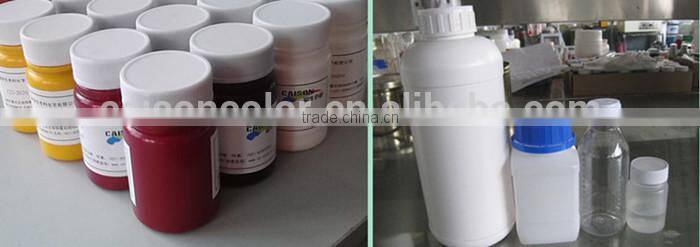Polyester pigment paste CTH-2004 Golden Yellow for textile printing